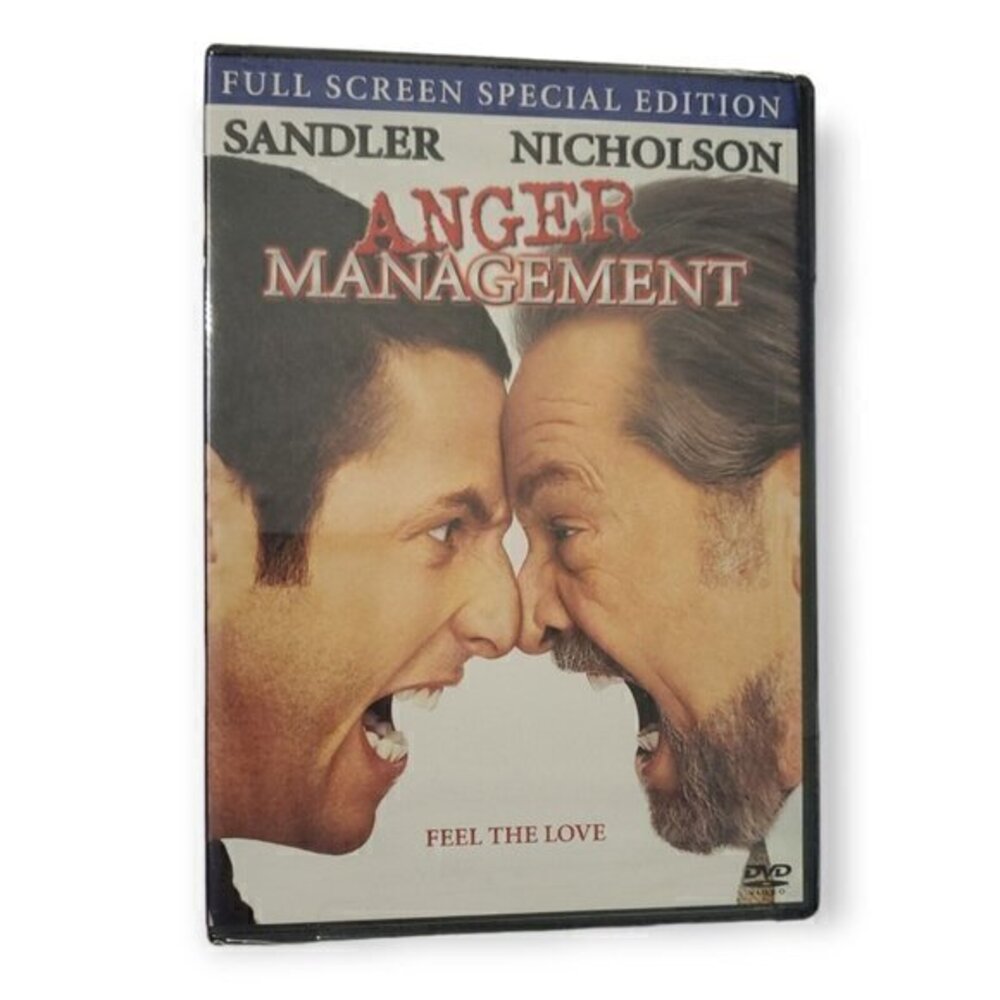 Anger Management (DVD, 2003, Full Frame Special‎ Edition)